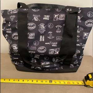 Vans beach bag cooler combo